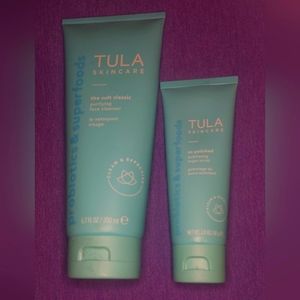 Tula Skincare Cleanser and Scrub Bundle